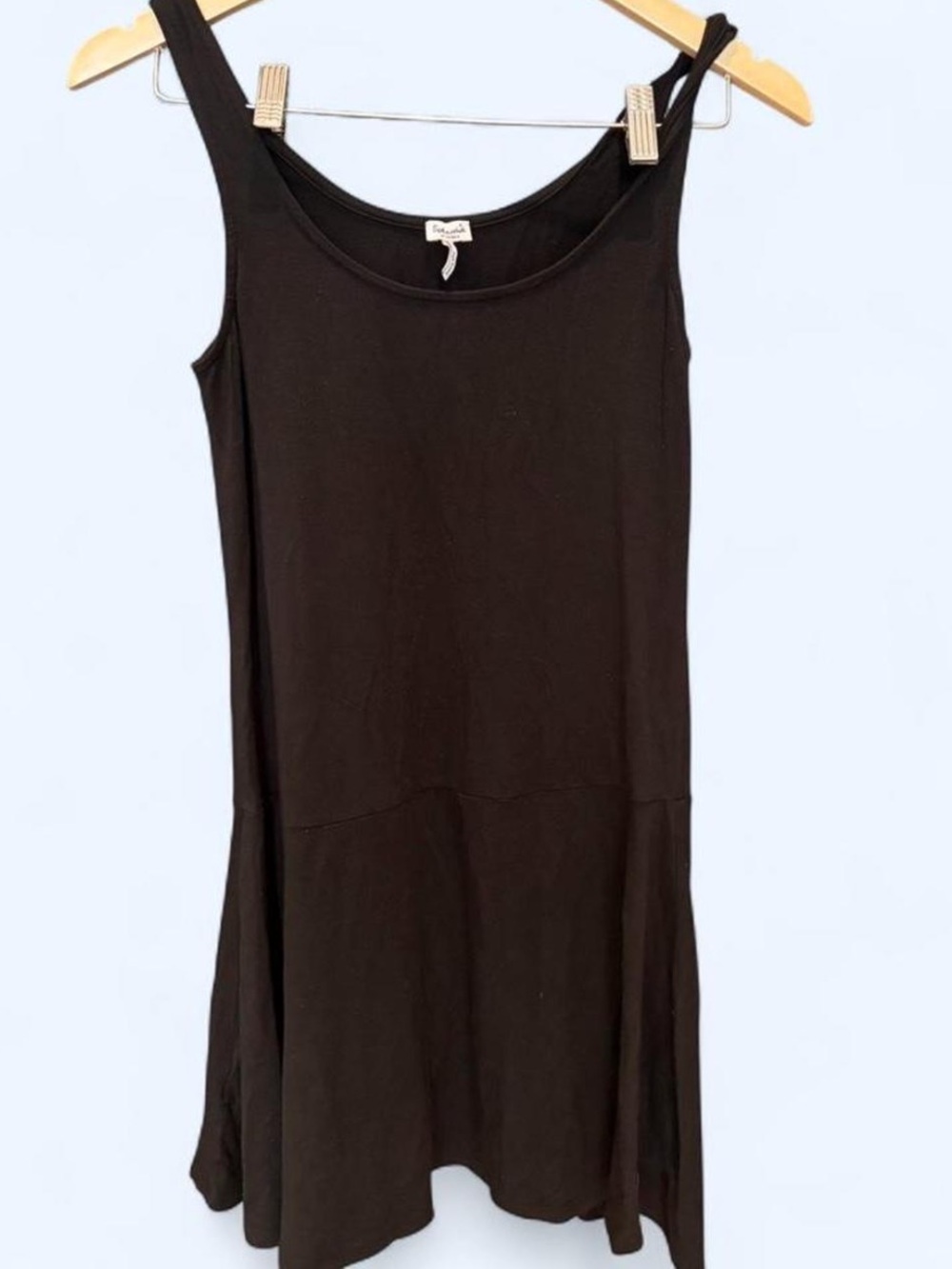 Splendid Super Soft Black Knit Mini Dress